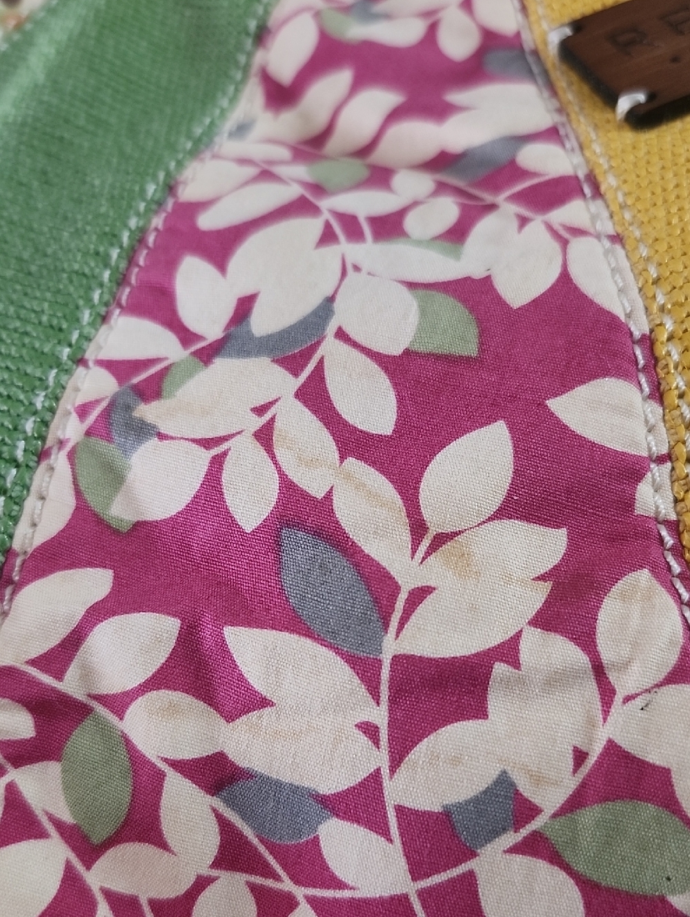 Relic Women's Patchwork Floral Bamboo-Handle Tote in Multi - Picture 10 of 14